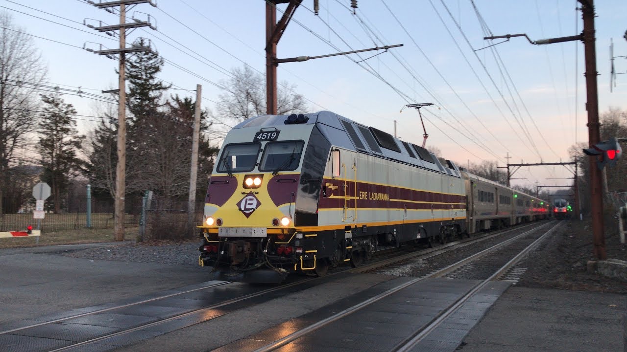 NJ Transit ALP-46A Pennsy & ALP-45DP Erie Lackawanna Heritage Units @ Convent Station (1/15/20)