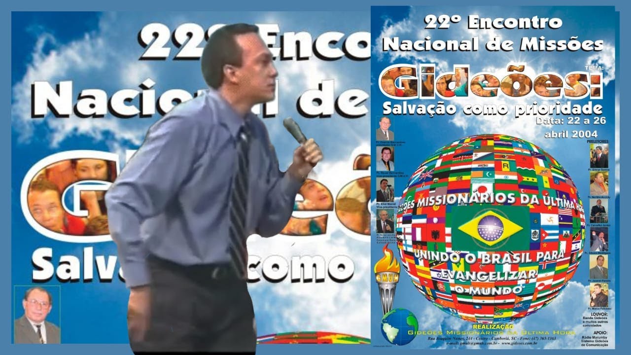 Pr. Carvalho J&uacute;nior - As 3 Fases Da Igreja e a Obra Mission&aacute;ria I Gide&otilde;es 2004