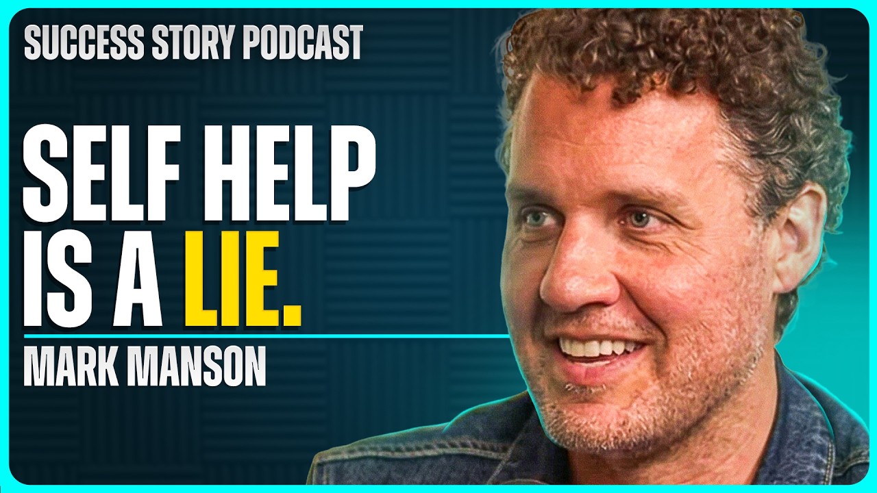 Why the Self-Help Industry Doesn't Want You to Get Better | Mark Manson - Author of The Subtle Art