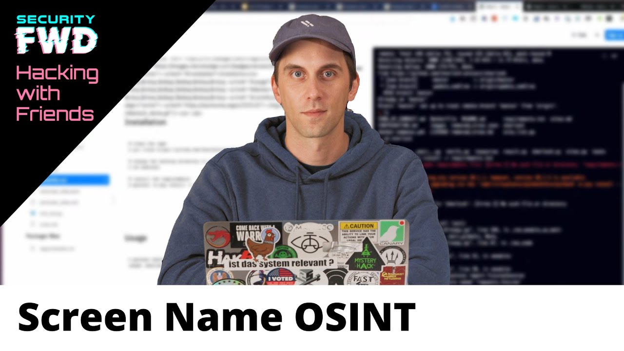 Screen Names from Maltego OSINT Investigations