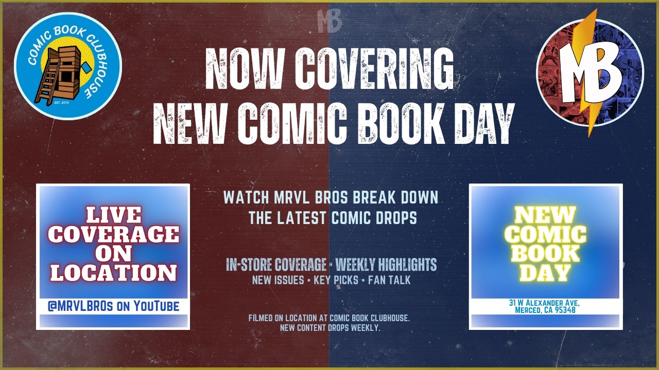 New Comic Book Day LIVE @ Comic Book Clubhouse (3/4/26)