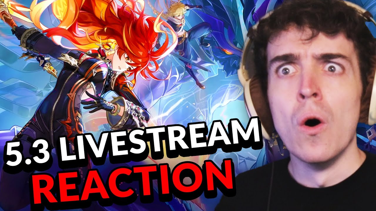 THIS UPDATE LOOKS INSANE! 5.3 LIVESTREAM REACTION | Genshin Impact