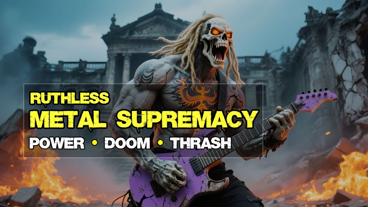 Ruthless Metal Supremacy – Brutal Riffs & Punishing Bass | Power Metal 🔥 Doom 🔥 Thrash