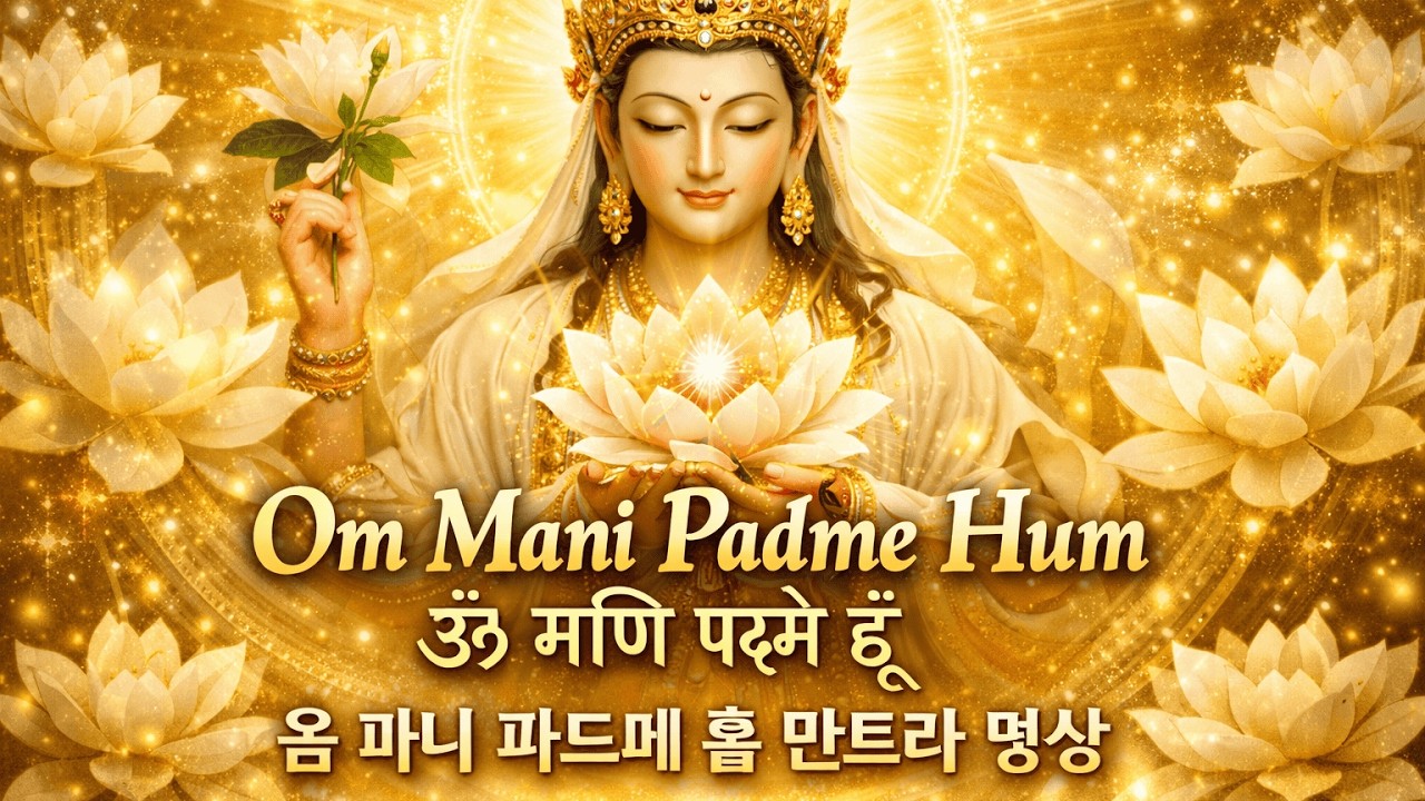 Om Mani Padme Hum l ॐ मणि पद्मे हूँ l 만트라 명상