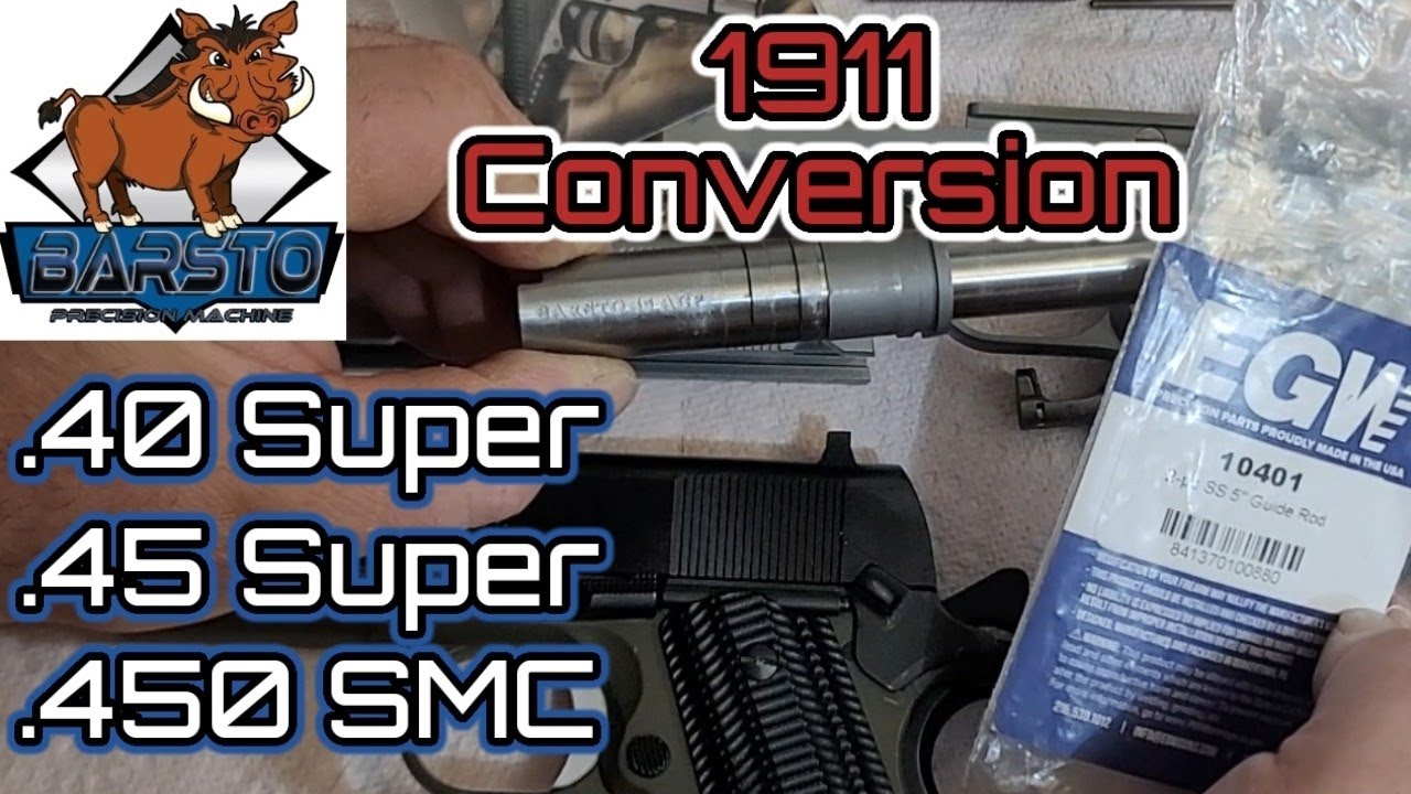 1911 Diet Change😎 .40 SUPER, .45 SUPER, .450SMC... How I Do It / Did it