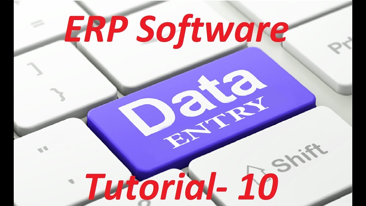 ERP Software Full Bangla Tutorial  || Data Entry Lesson- 10||