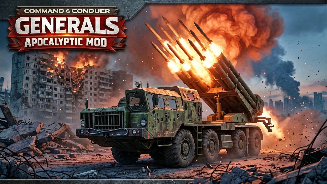 Final Urban Firestorm | Generals Apocalyptic Mod 1v7 Insane AI