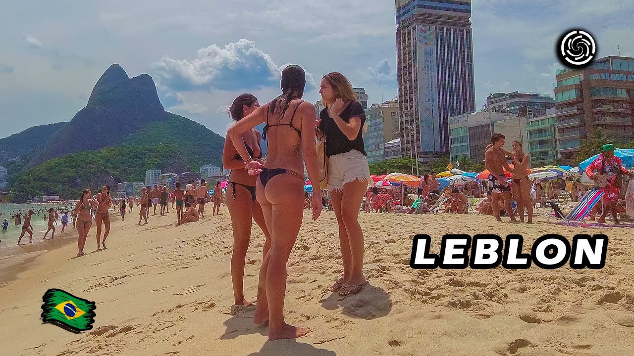 🇧🇷 Leblon Beach | Rio de Janeiro, Brazil | 2023 【 4K UHD 】