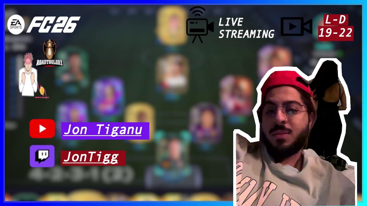 Jon Tiganu Live Stream