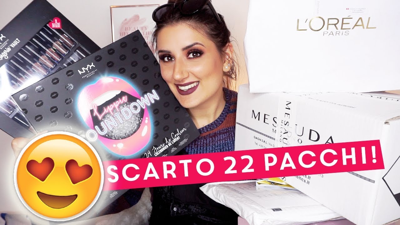MEGA PR UNBOXING HAUL! ♡ SCARTO 22 PACCHI !!! 😱 Free Stuff Beauty Gurus Get