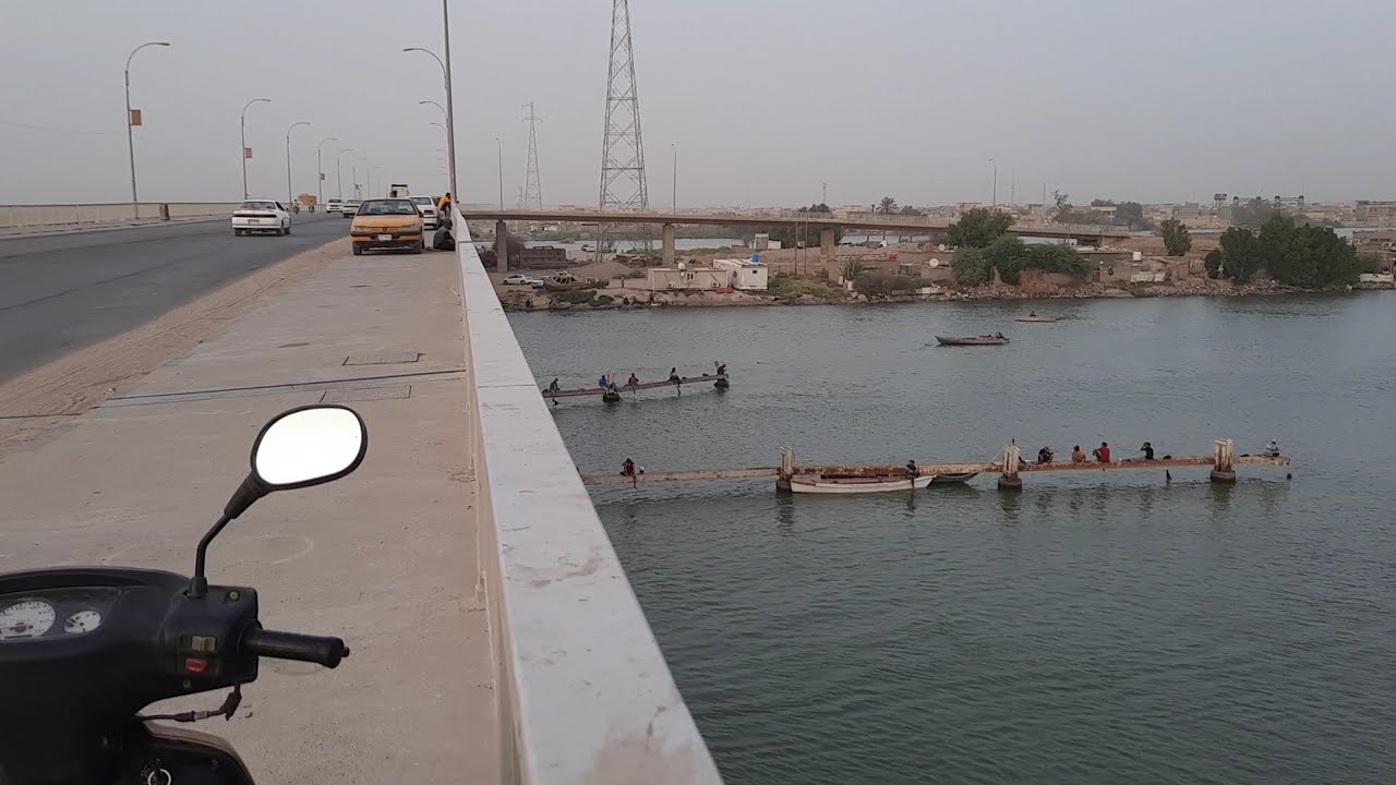 اعجوبة الصيد من اعلئ جسر في البصره. 😱 #لاتنسو_الاشتراك