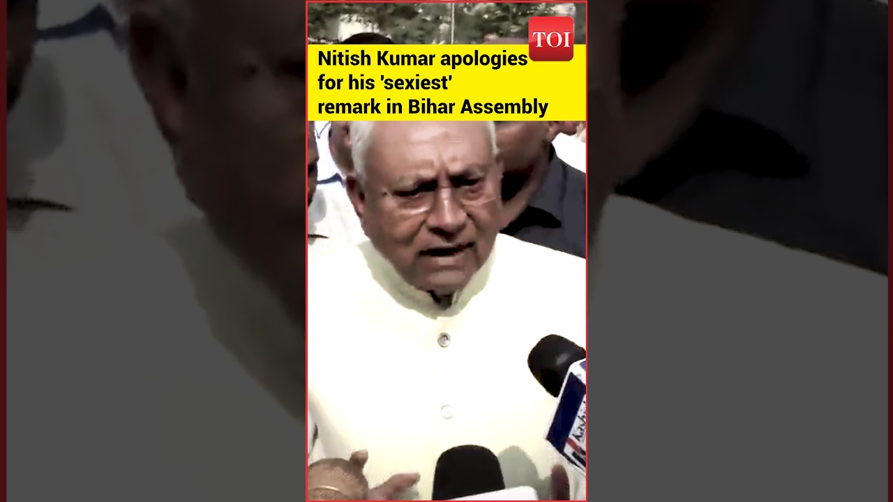 Watch: Bihar CM Nitish Kumar apologises, takes back his words after big controversy