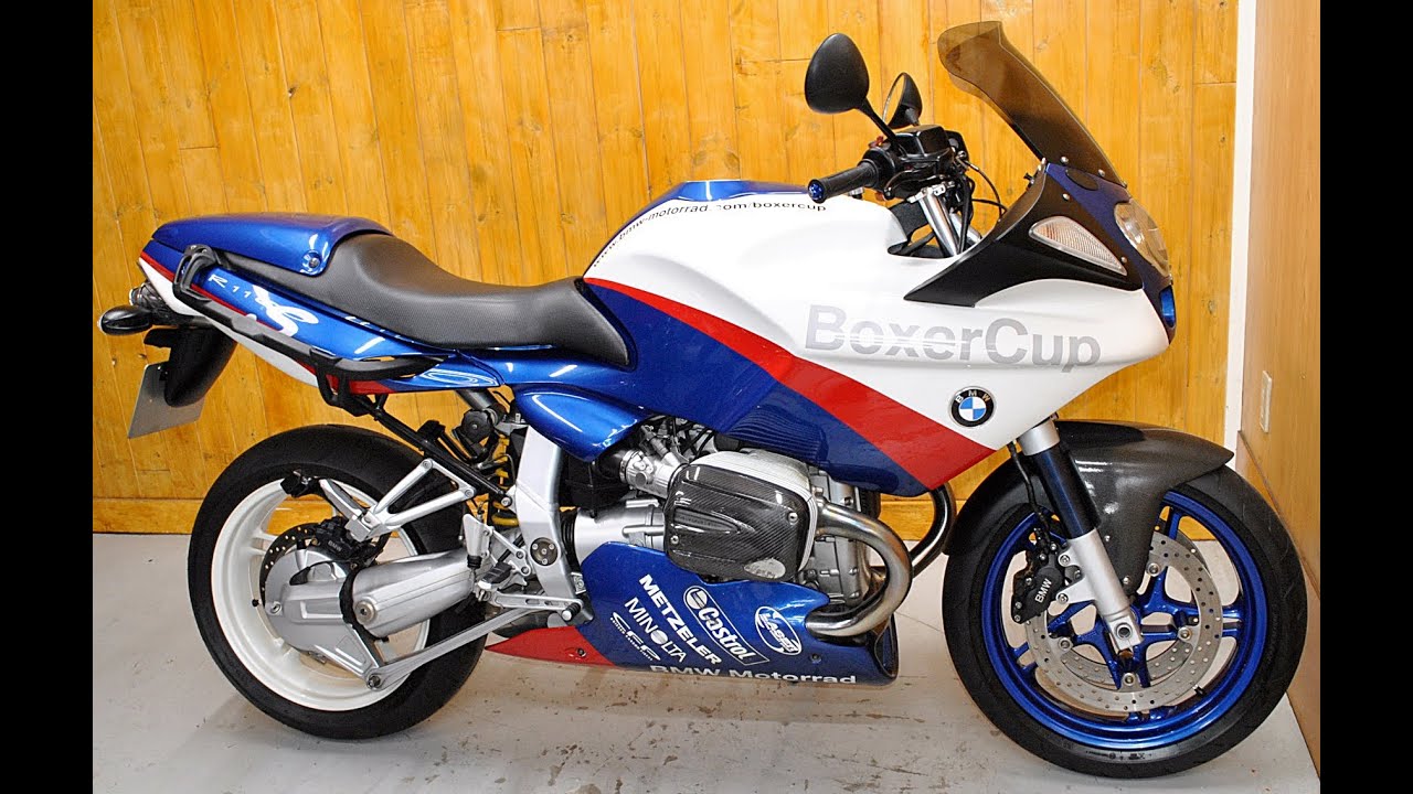 BMW R1100S Boxer Cup Replica(2004) exhaust sound and detailsＢＭＷＲ１１００Ｓボクサーカップレプリカ詳細及びノーマルマフラー音
