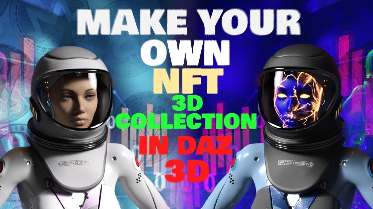 Create 3D NFT Collection in DAZ 3D (FAST)