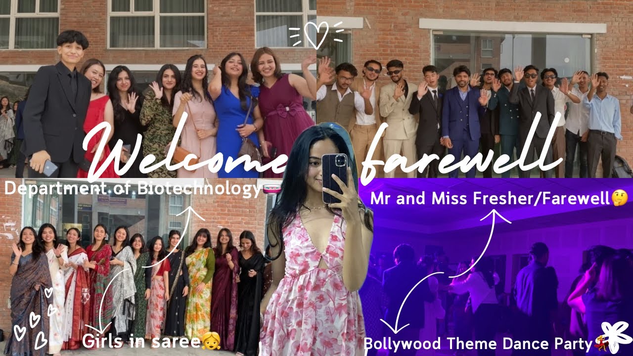 🌷Freshers 2023 , Farewell to 2019 🎀Kathmandu University🧸🍓Biotech Student 🫧