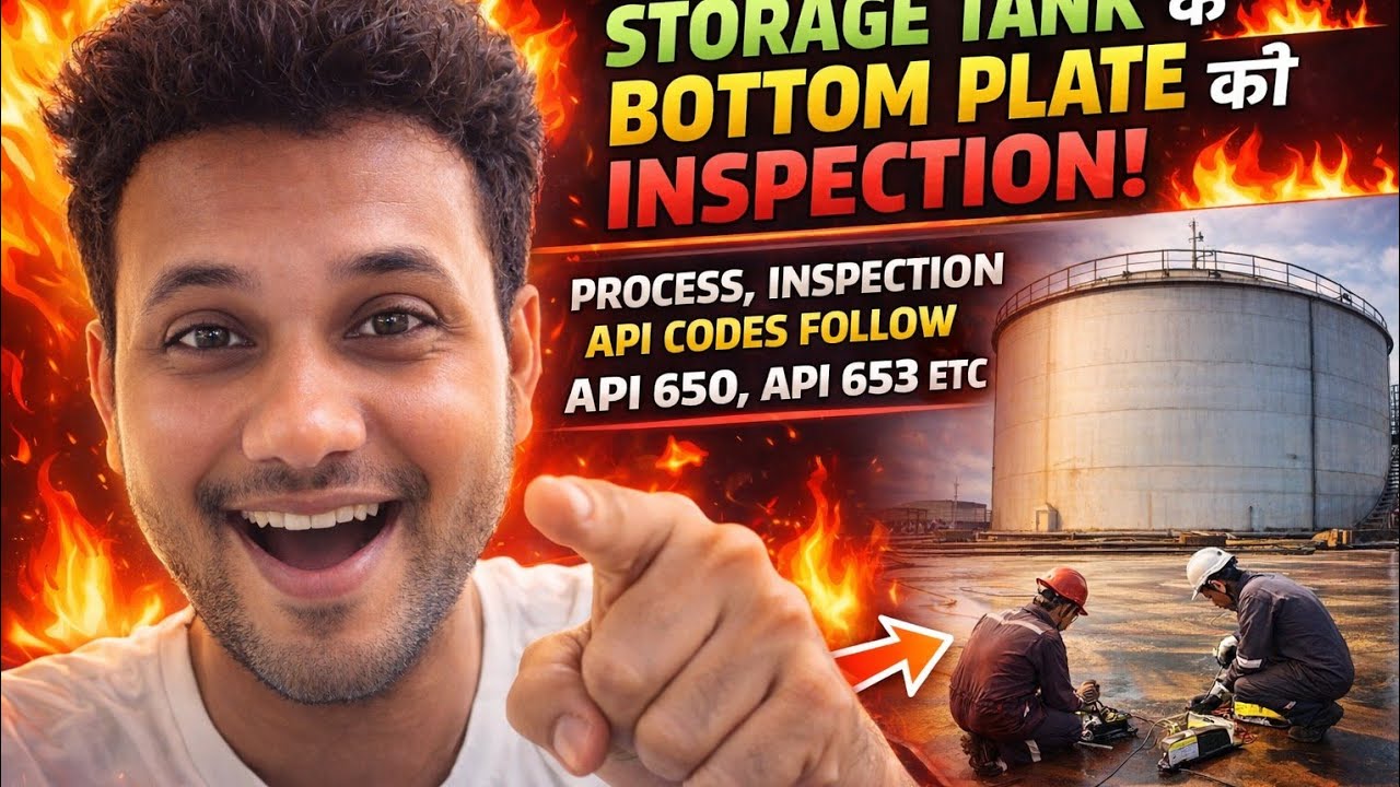 Storage Tank Bottom Plate Inspection | API 650 & API 653 | NDT Process Explained