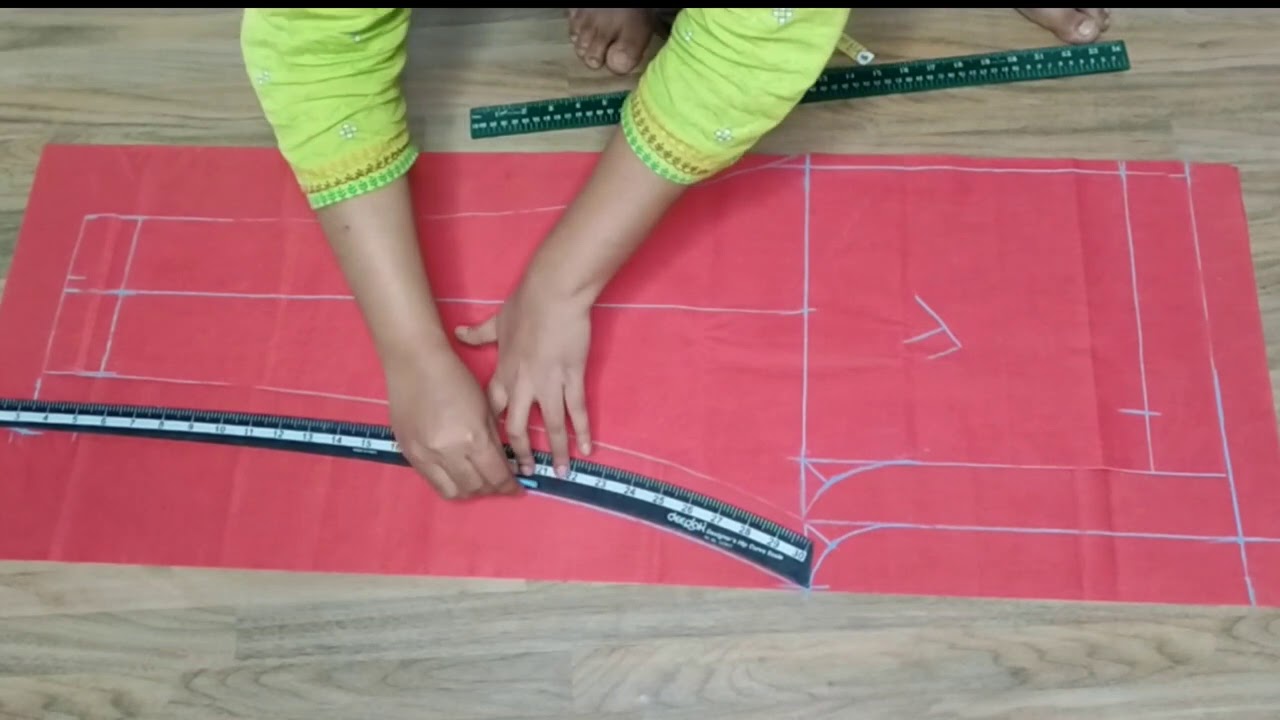 अस्तर (lining) वाले प्लाजो (plazo) को काटना सीखे बहुत ही आसान तरीके से,