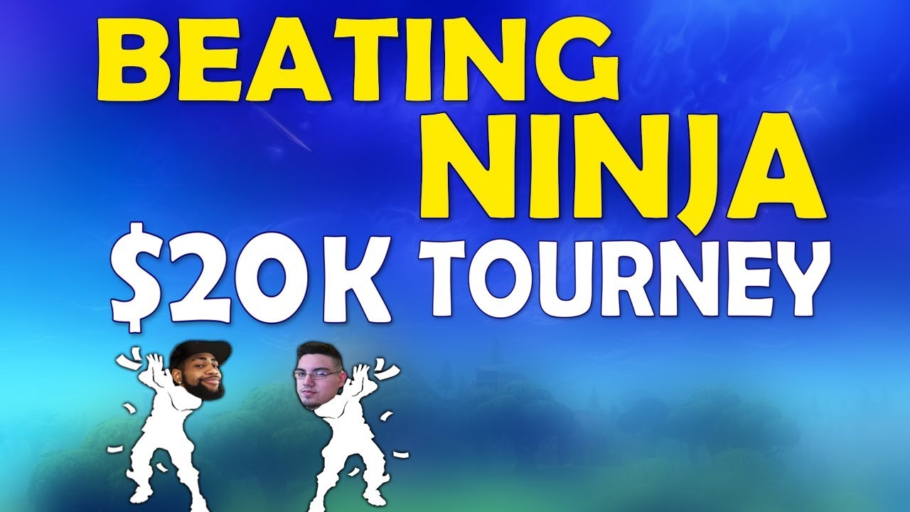 ПОБЕДА НИНДЗЯ В ТУРНИРЕ НА 20 КМ | ДУЭТ С CAMILLS ПРОТИВ НИНДЗЯ И COURAGEJD - (Fortnite Battle Ro...