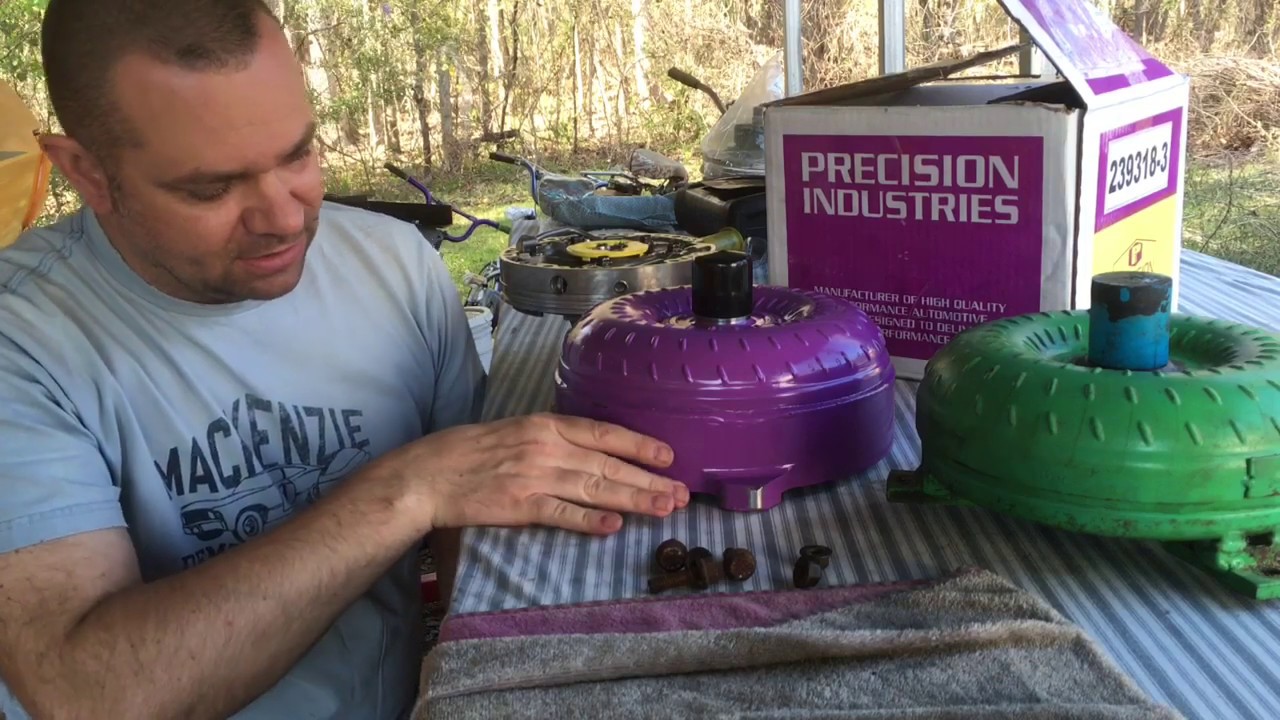 TH200-4R Rebuild: Torque Converter changes and some final pump mods for wide open throttle lockup