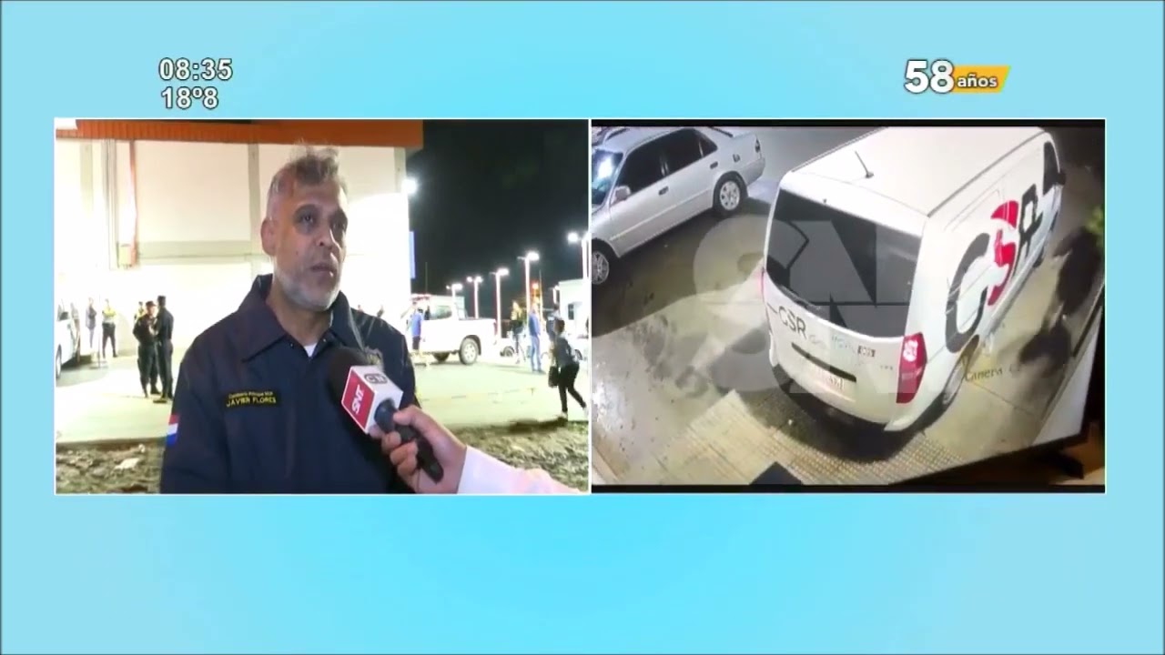 Imágenes exclusivas del asalto a Supermercado en Ñemby