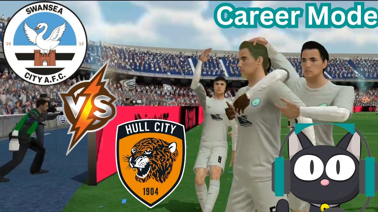Swansea Vs Hull: Top 2 Battle! | Football League Career Mode #8