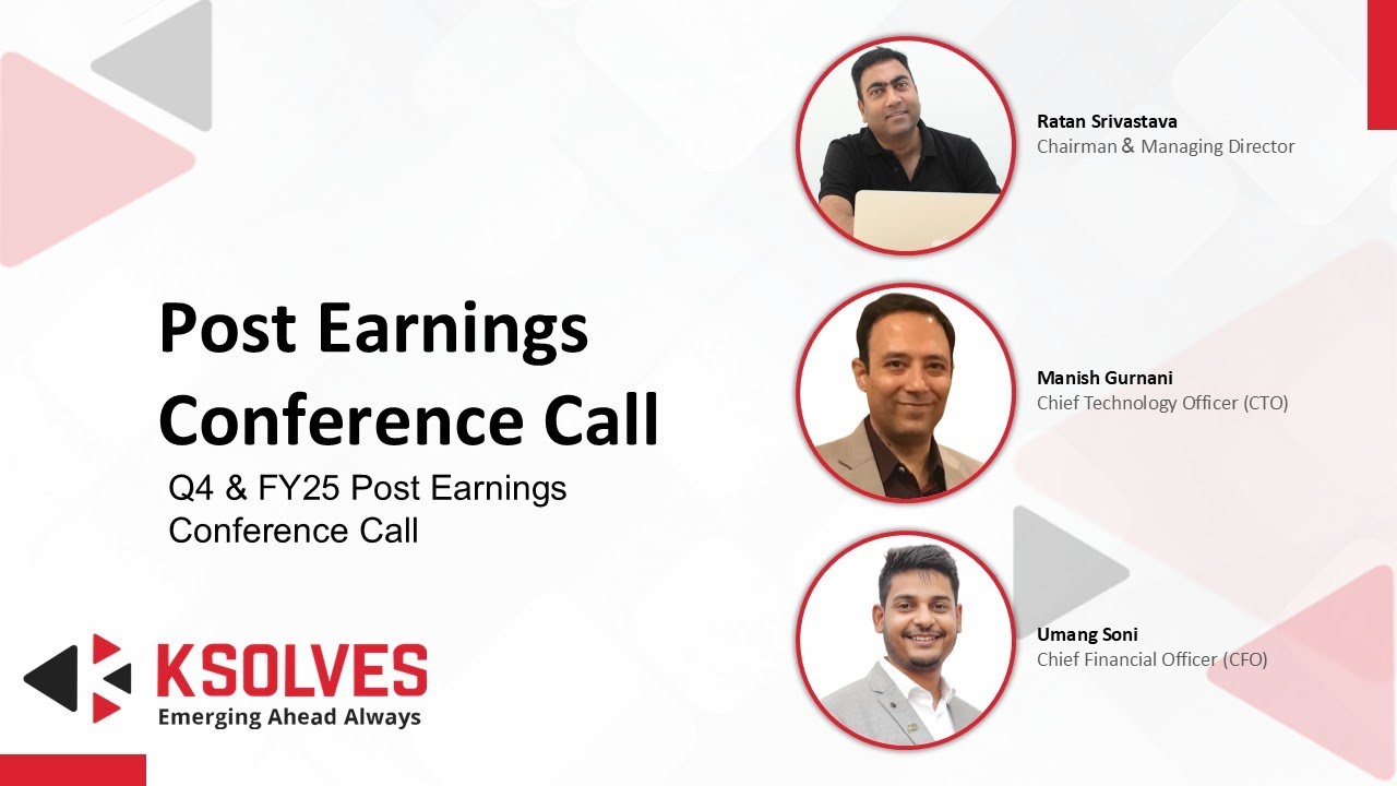 Ksolves India Ltd - Q4 & FY2024-25 Post Earnings Conference Call