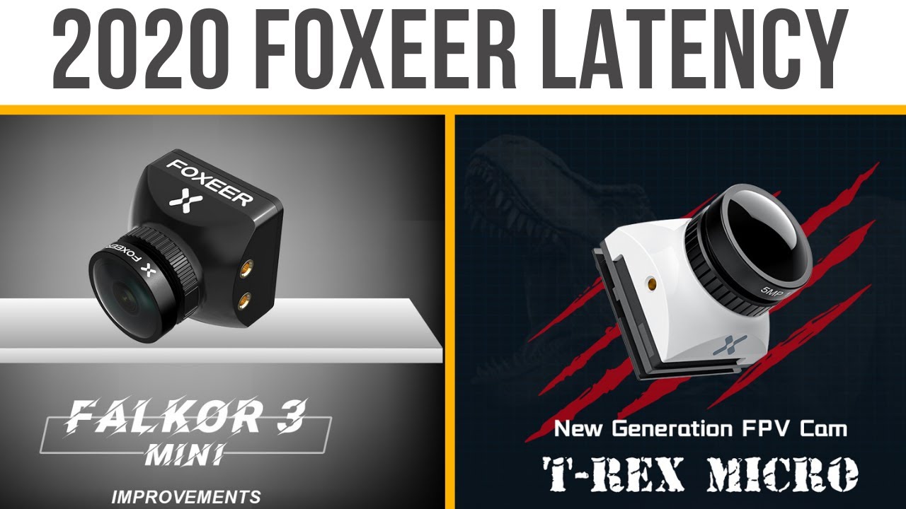 Foxeer Falkor 3 & T-Rex // True Latency