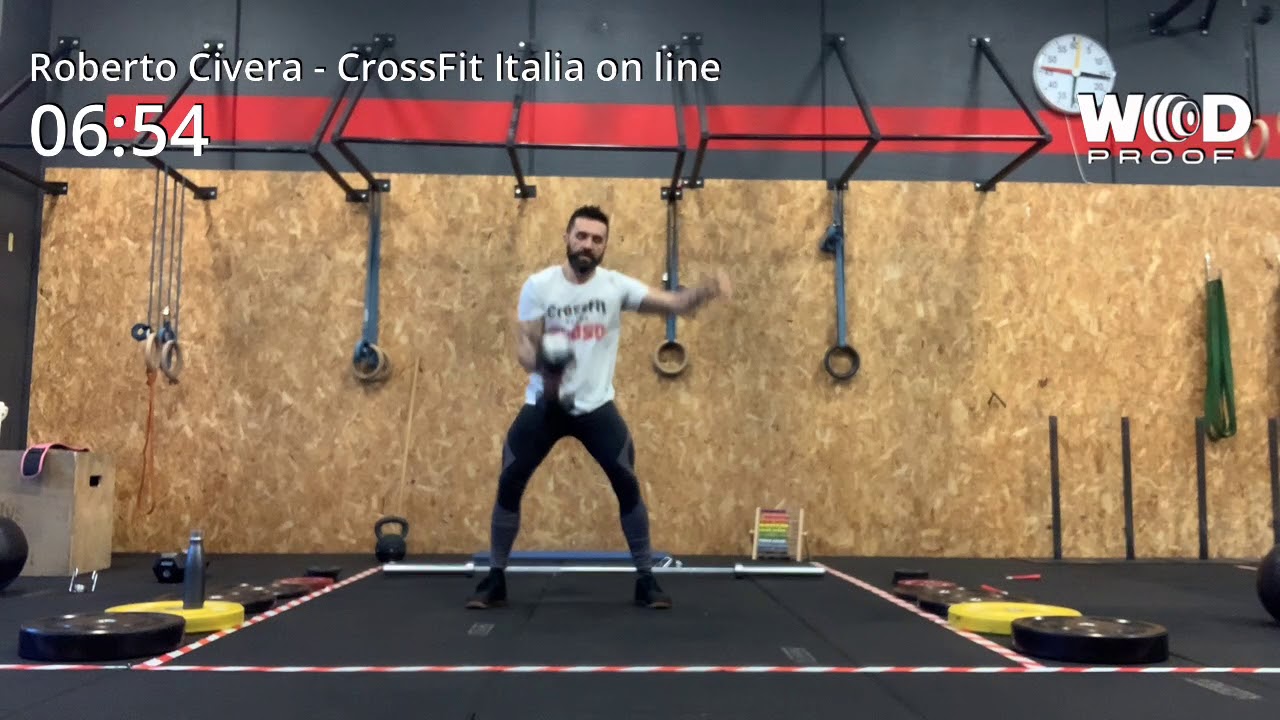 Roberto Civera - CrossFit Italia on-line - wod 1