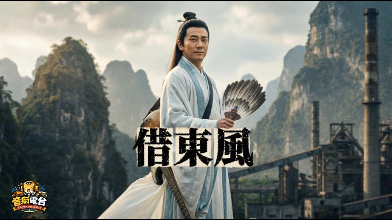 《借東風》音痴電台｜從諸葛亮的視角出發，在古風旋律與史詩節奏交織之中，唱出三國風雲下最冷靜、也最決絕的智慧之聲。