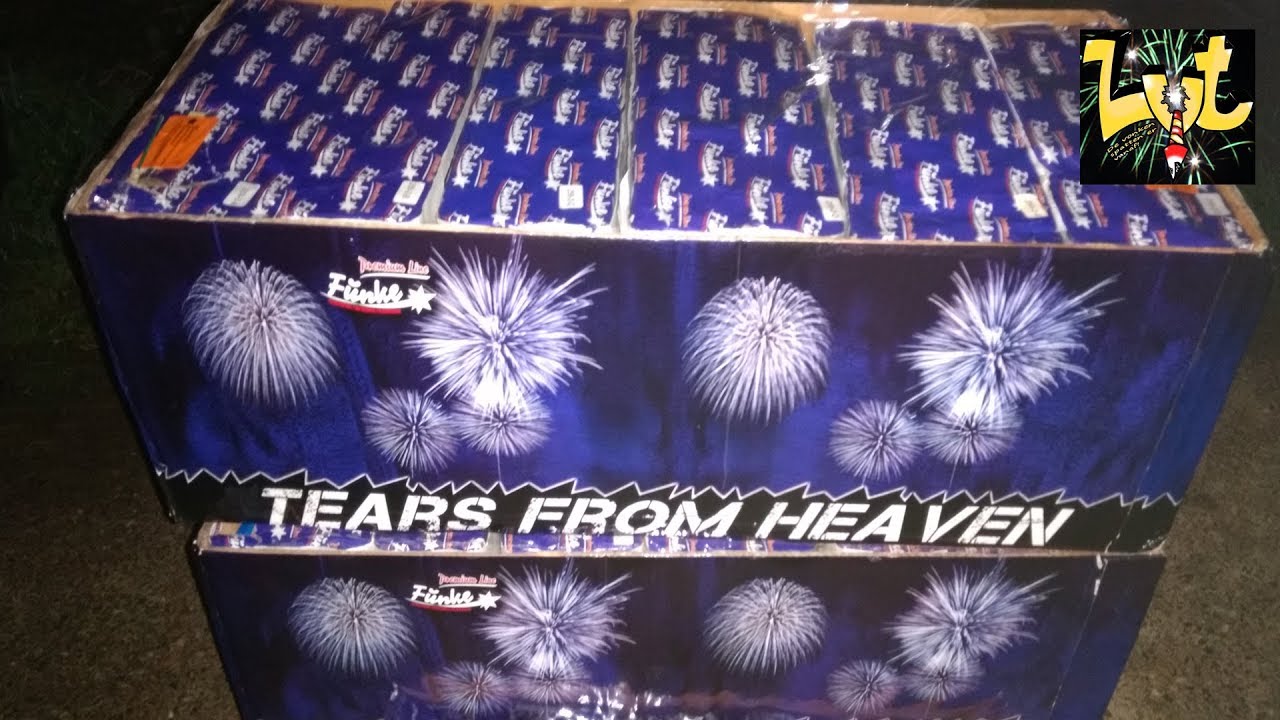FCM259-1 Tears From Heaven 259 Shots Flowerbed Fünke Fajerwerki