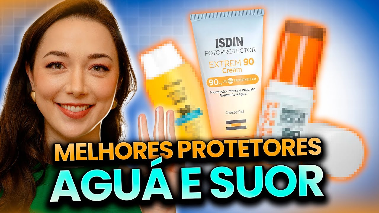 Melhores Protetores Solares Resistentes à Água e ao Suor (Testei e Aprovei)