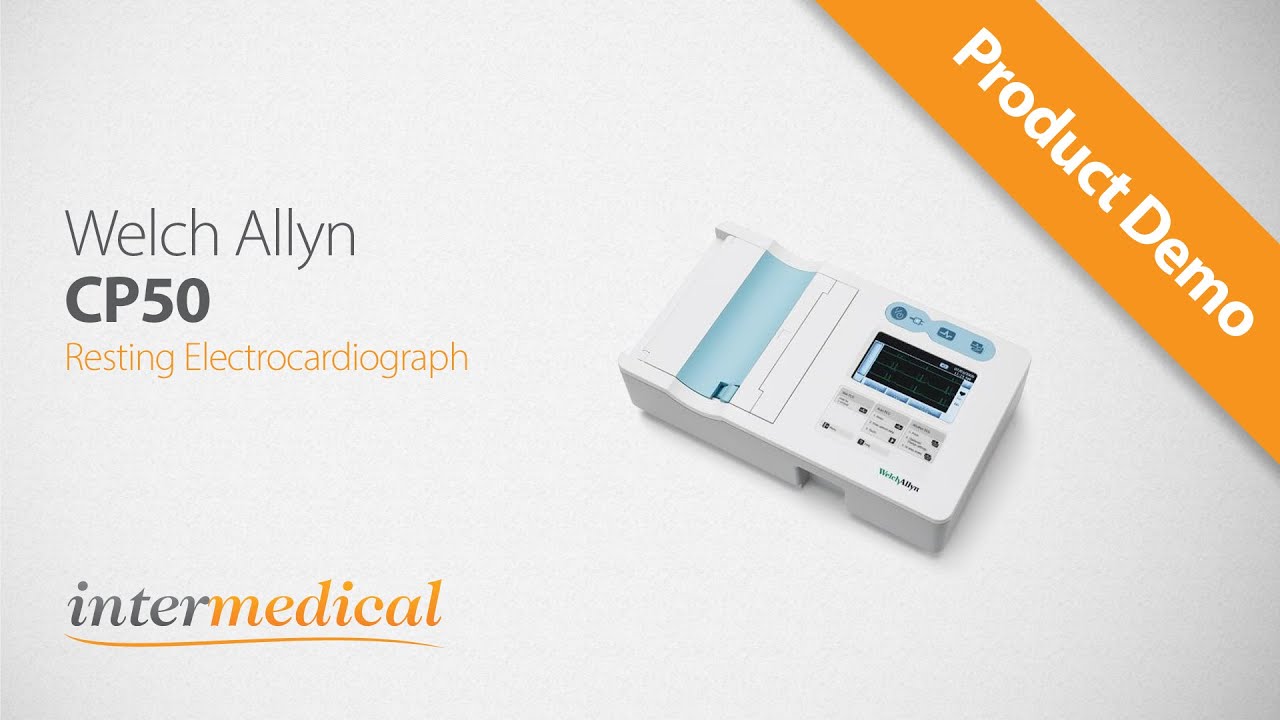 Welch Allyn CP50 Plus Resting Interpretive ECG DEMO
