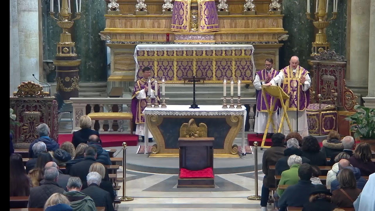 Santa Messa Domenica 22 febbraio