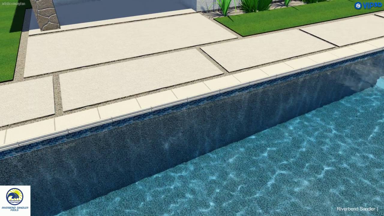 Pool Builder Dallas | Geometric Pool with Sheer Descent and Level Spa