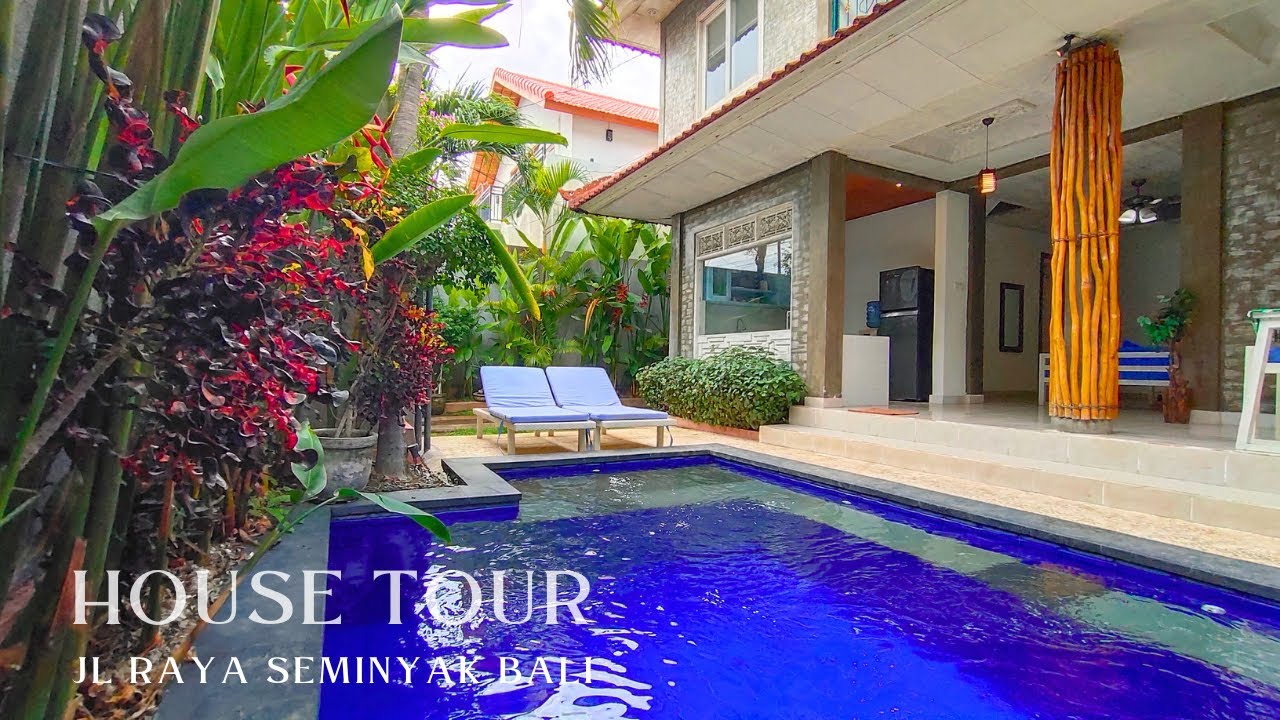Holiday Villa Vlog 【Cozy BnB Tropic Pool House】 in Seminyak Bali
