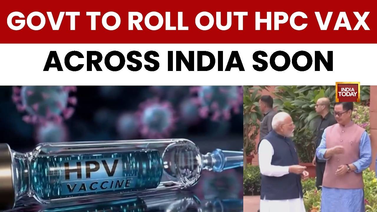 India Launches Nationwide Free HPV Vaccination Drive To Combat Cervical Cancer | HPV VAX News