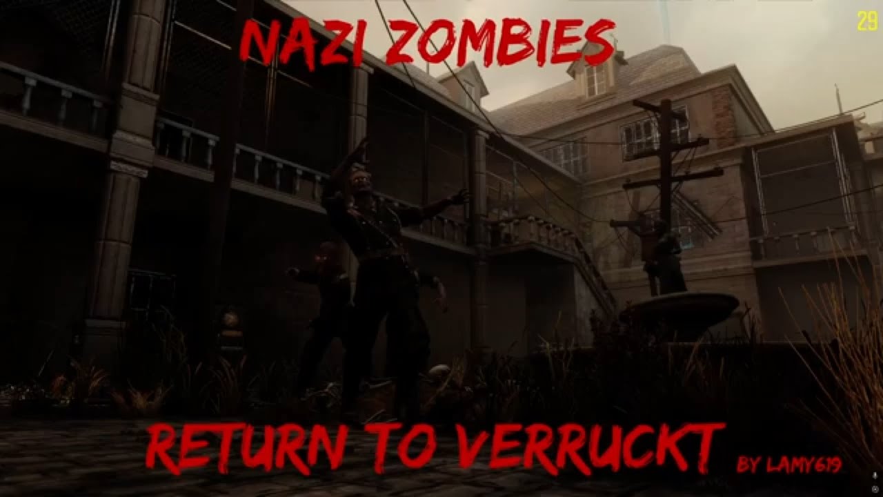 Body Cam Mod on Return to Verruckt (Black Ops 3 Custom Zombies)