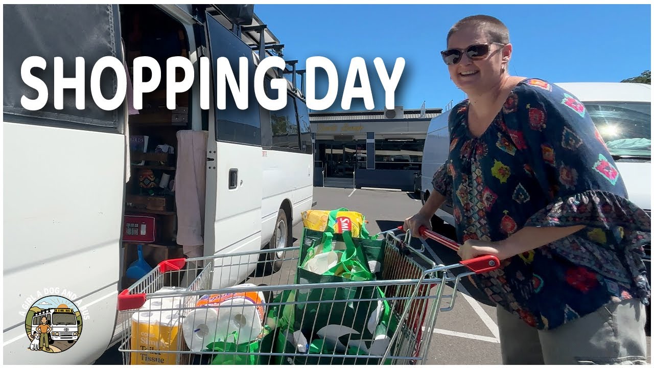 How I plan a big shopping day when travelling solo with a dog
