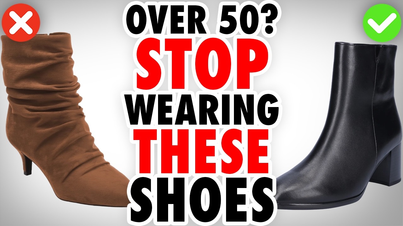 7 Outdated Shoes Women Over 50 NEED to Avoid