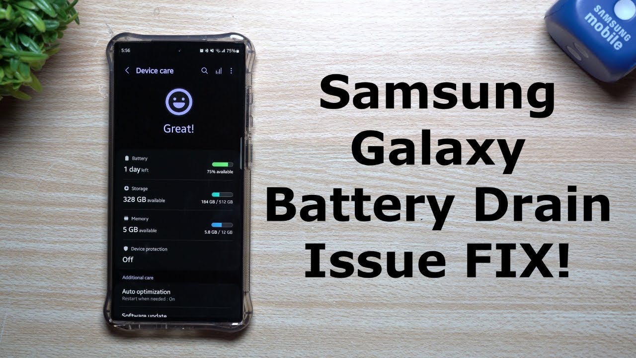 Проблема разрядки аккумулятора Samsung Galaxy — ИСПРАВЛЕНИЕ