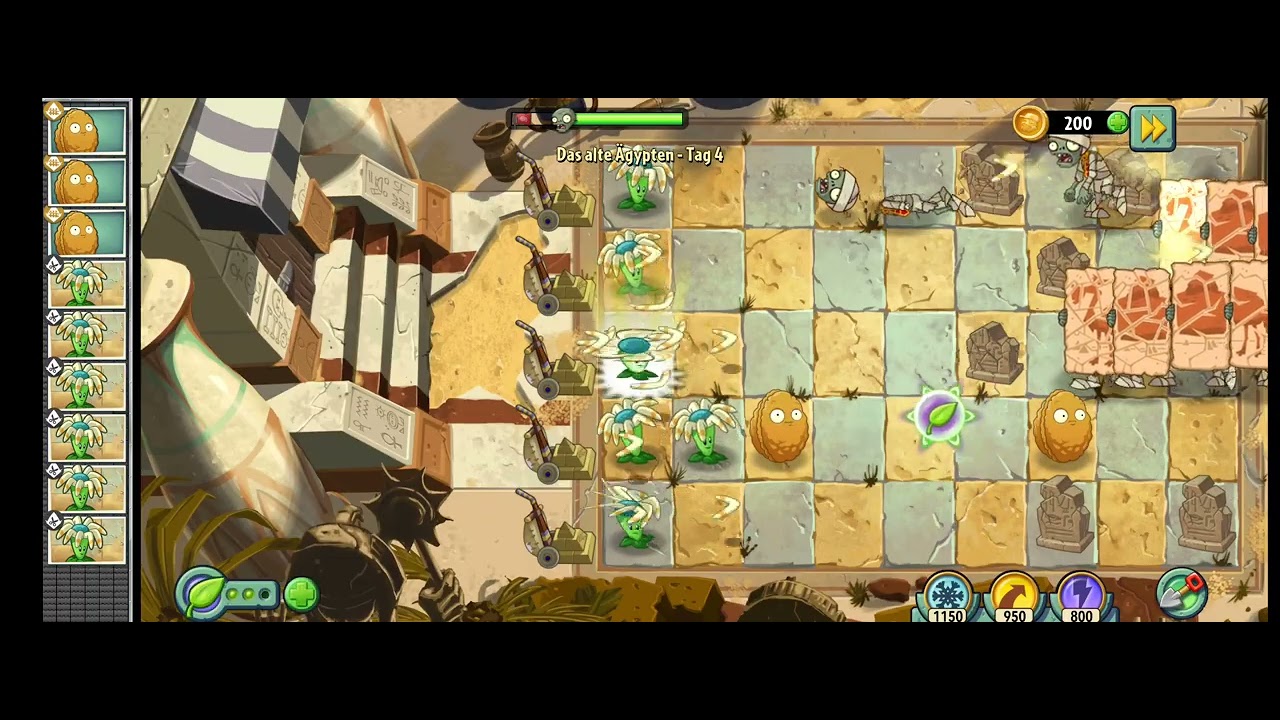 Zombies vs Pflanzen 