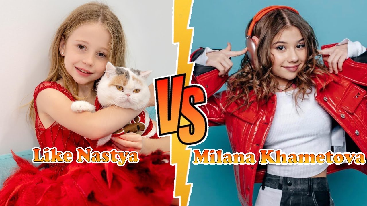 Like Nastya VS Milana Khametova Transformation 👑 New Stars From Baby To 2024