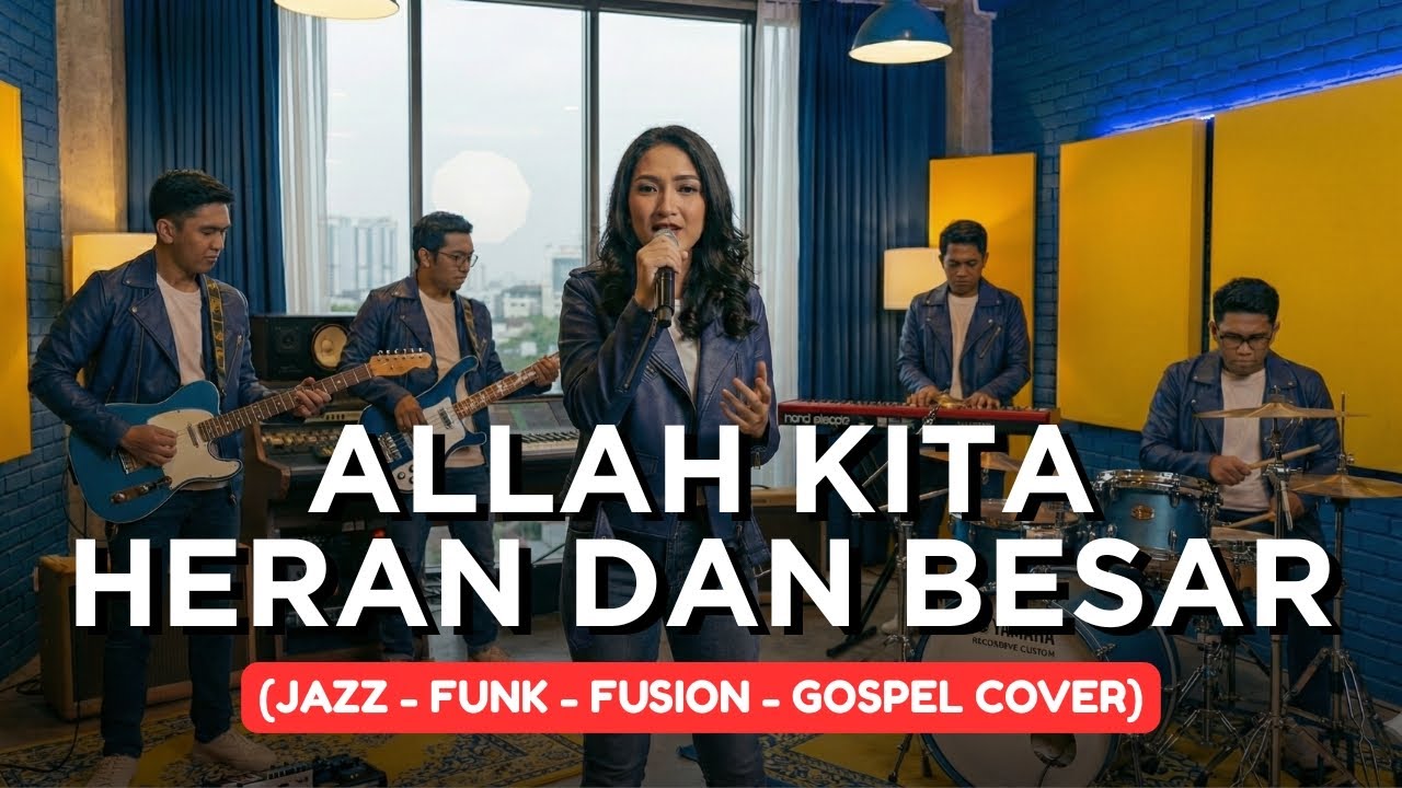 ALLAH KITA HERAN DAN BESAR | JAZZ-FUNK-FUSION-GOSPEL COVER