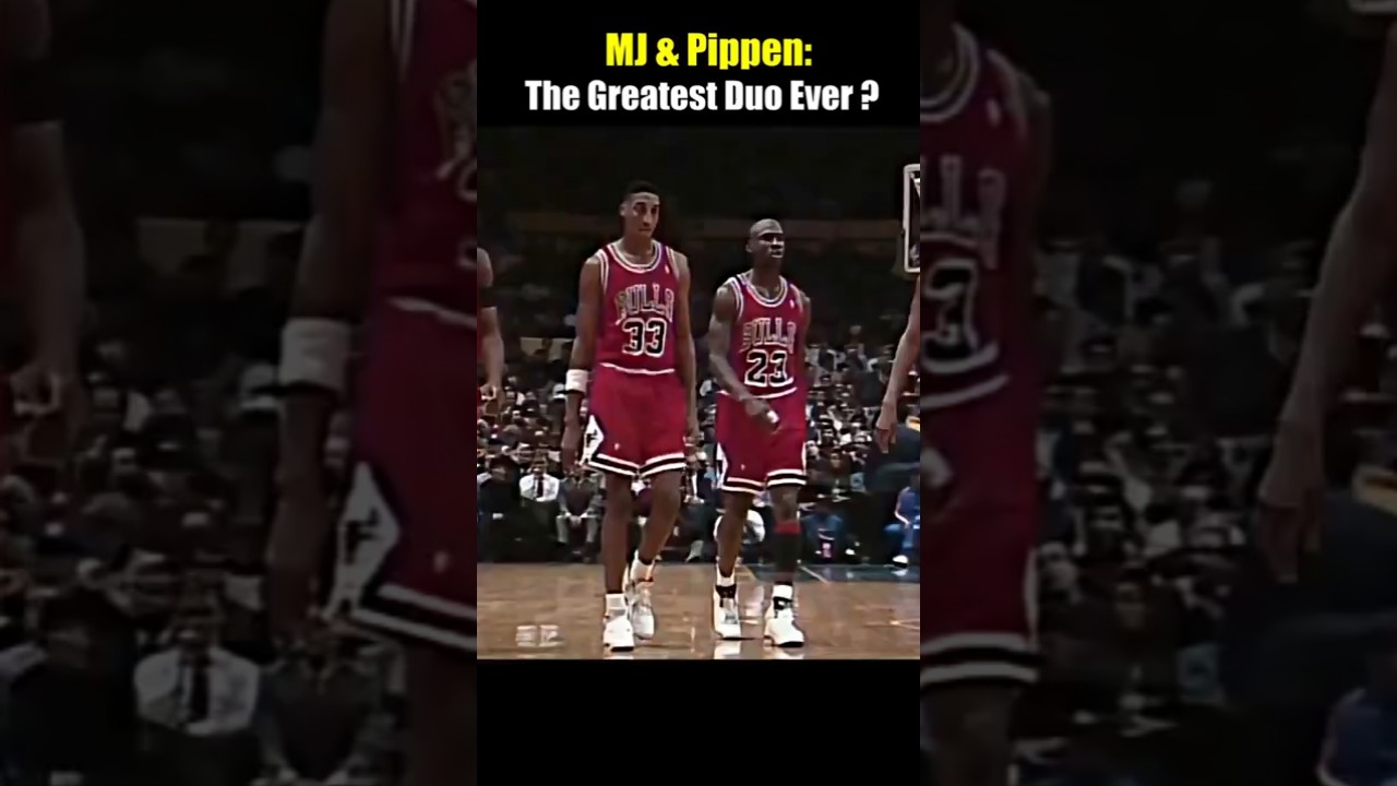 MJ & Pippen: The Greatest Duo Ever? #nba #basketball #michaeljordan#shorts #scottiepippen