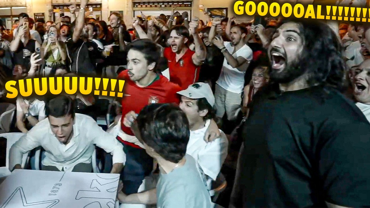 Watching NATIONS LEAGUE FINAL with Portugal's BIGGEST Football Fans