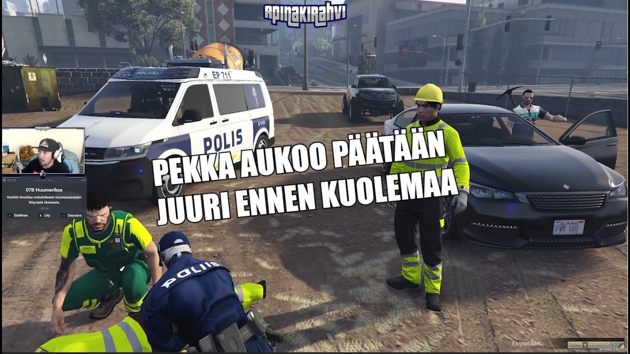 GTA V RP - PEKKA ON MULKKU JA KARMA KORJAA (eprp poliisi)