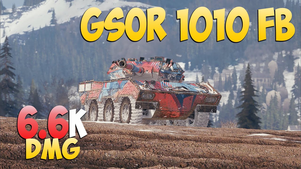 GSOR 1010 - 8 Kills 6.6K DMG - Образцовый! - Мир Танков