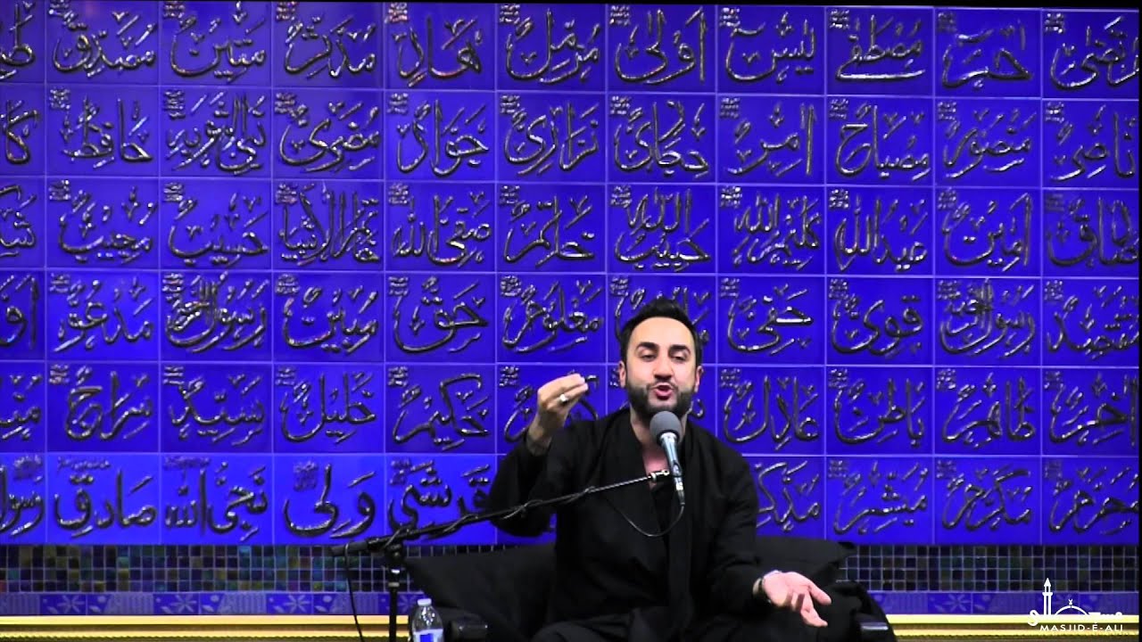 3. Islam and Refugees - Dr. Sayed Ammar Nakshawani - Muharram 1437 - Masjid-e-Ali