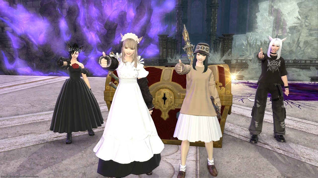 FF14] 한섭 시상 드높은 비애 토벌전 40 공물 첫 클리어 영상