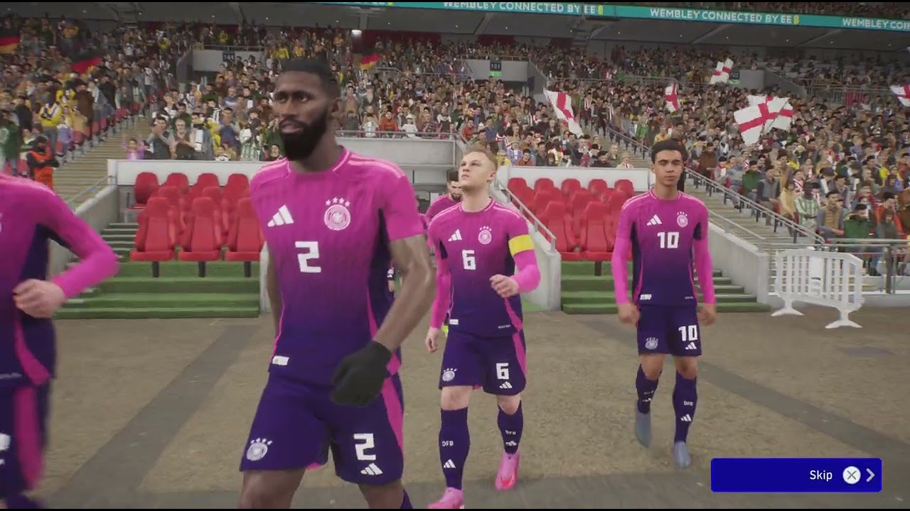 England Vs Germany. Friendly match. Legend difficulty. #efootball #ps5 #liverpoolfc 